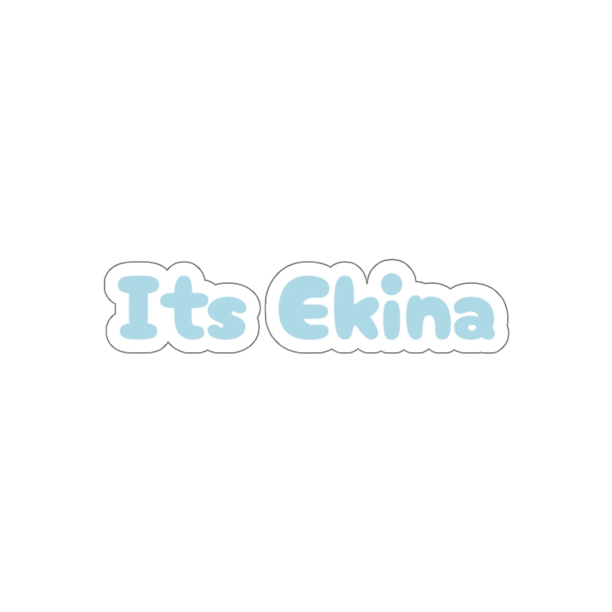 Its Ekina Kiss-Cut Stickers